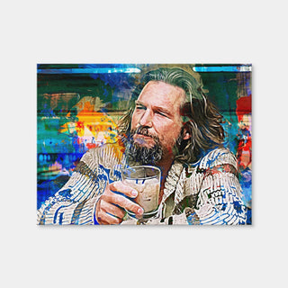AUTO-MOCKUP WHITE | The Dude Vintage Blue | 1 Piece | Gallery Wrap Canvas | group=4x3