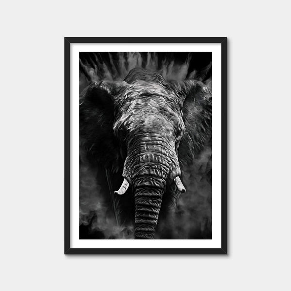 The Elephant Wall Art — Framed Print Format preview