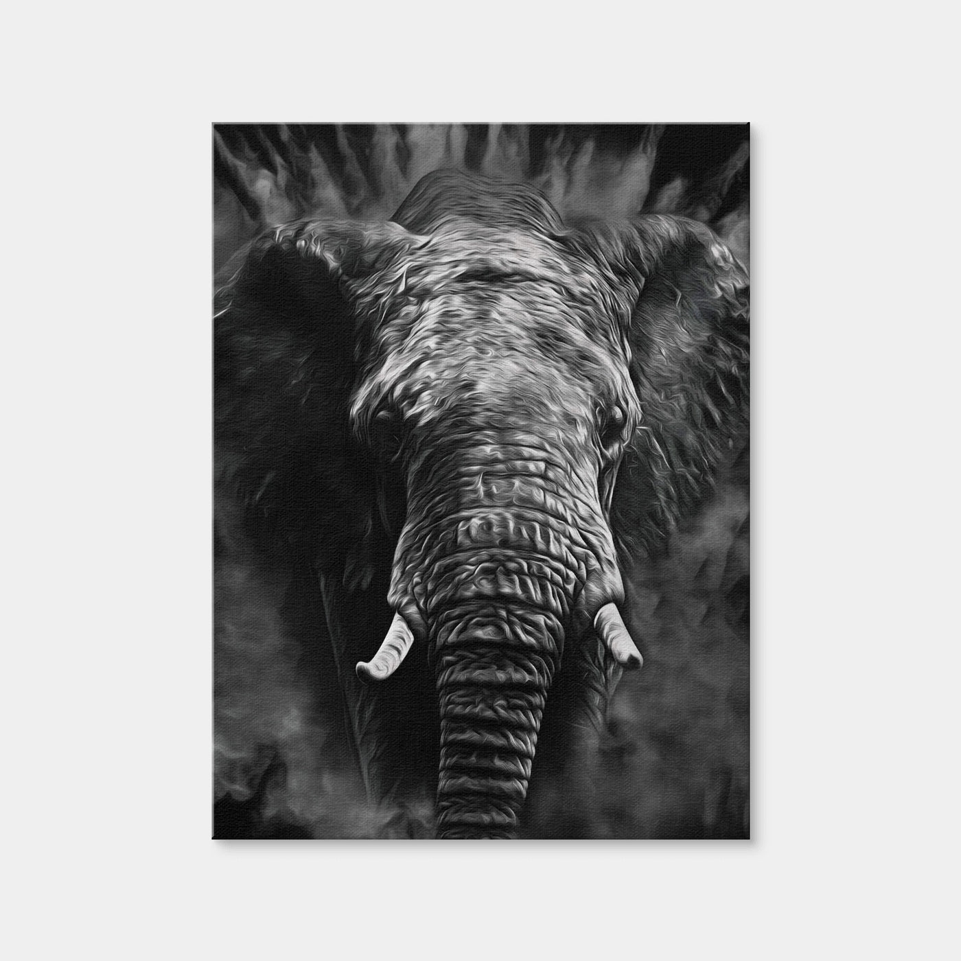 AUTO-MOCKUP WHITE | The Elephant | 1 Piece | Gallery Wrap | group=3x4