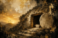 The Empty Tomb at Sunrise Wall Art