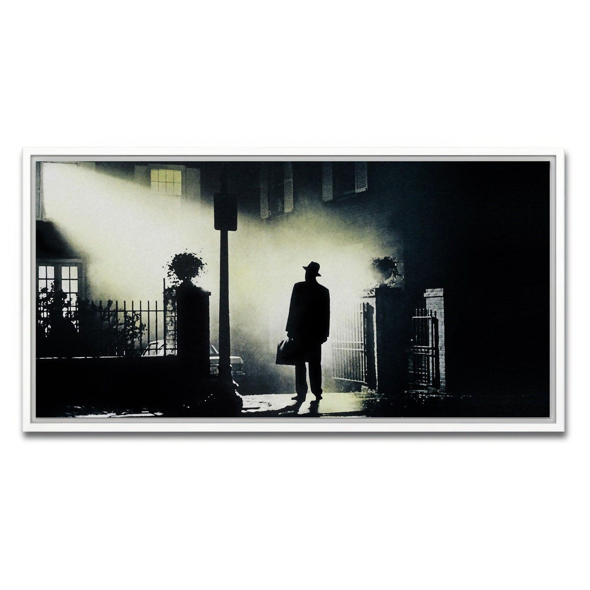 AUTO-MOCKUP WHITE | The Exorcist | 1 Piece | White Framed Canvas | group=2x1