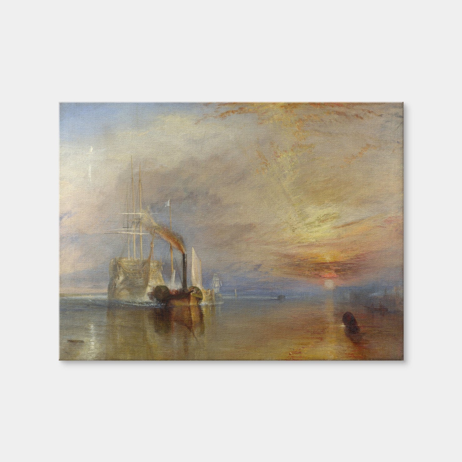 AUTO-MOCKUP WHITE | The Fighting Temeraire | 1 Piece | Gallery Wrap | group=4x3