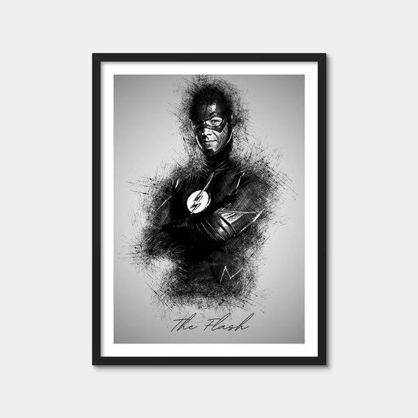 The Flash Wall Art — Framed Print Format preview