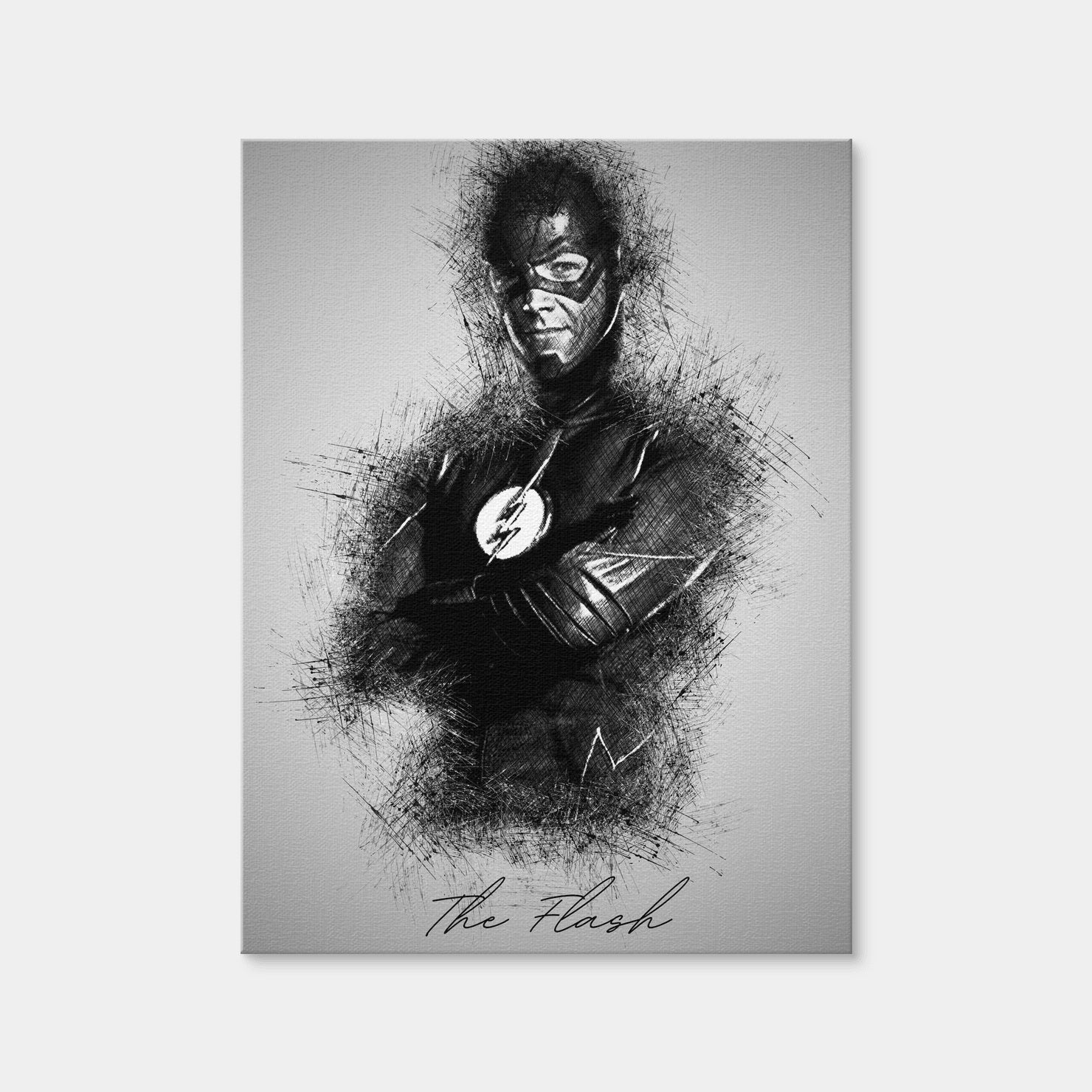 AUTO-MOCKUP WHITE | The Flash | 1 Piece | Gallery Wrap Canvas | group=3x4