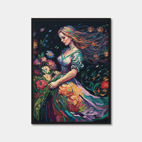 The Florists Dream Wall Art — Framed Canvas Format preview