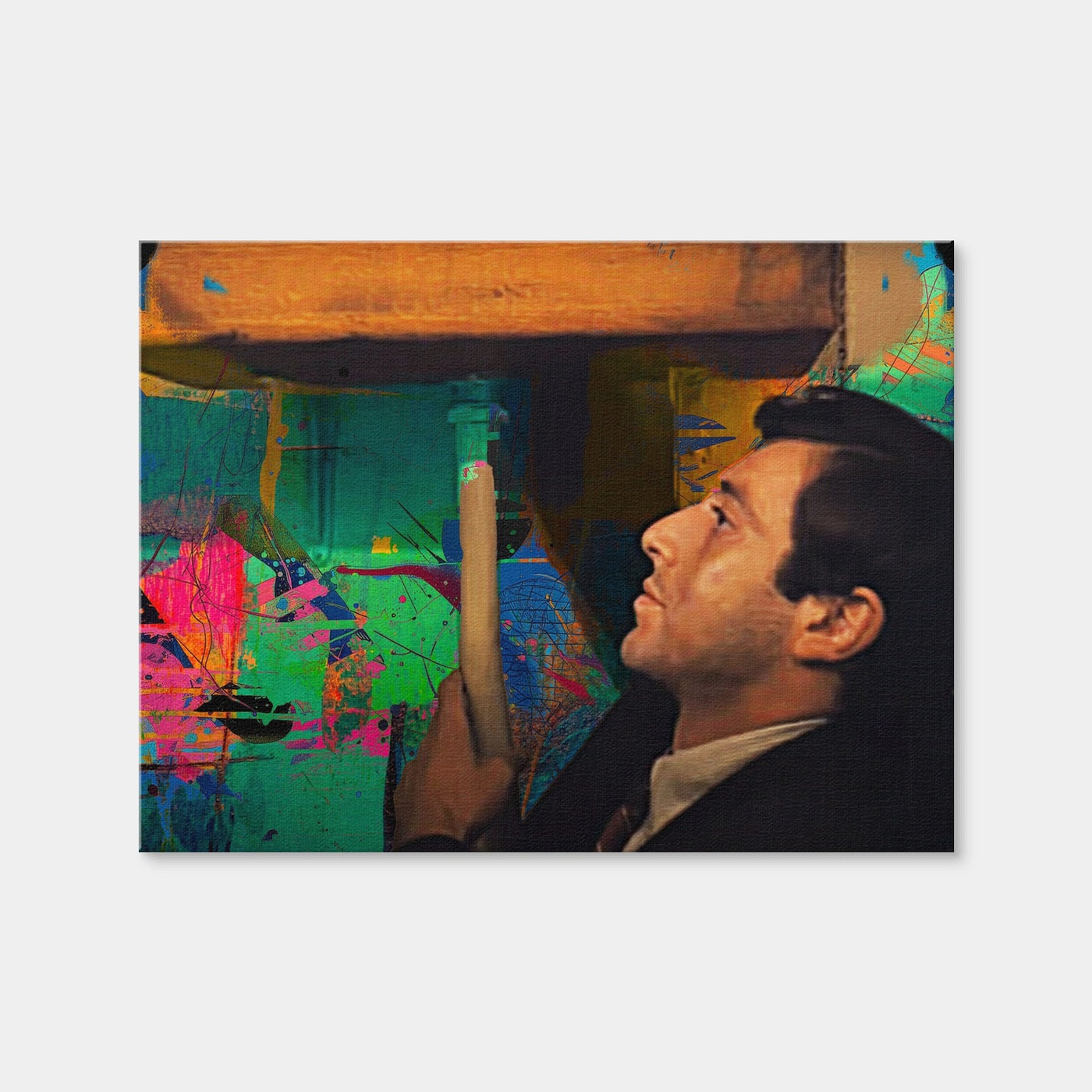 AUTO-MOCKUP WHITE | The Godfather Bathroom | 1 Piece | Gallery Wrap | group=4x3