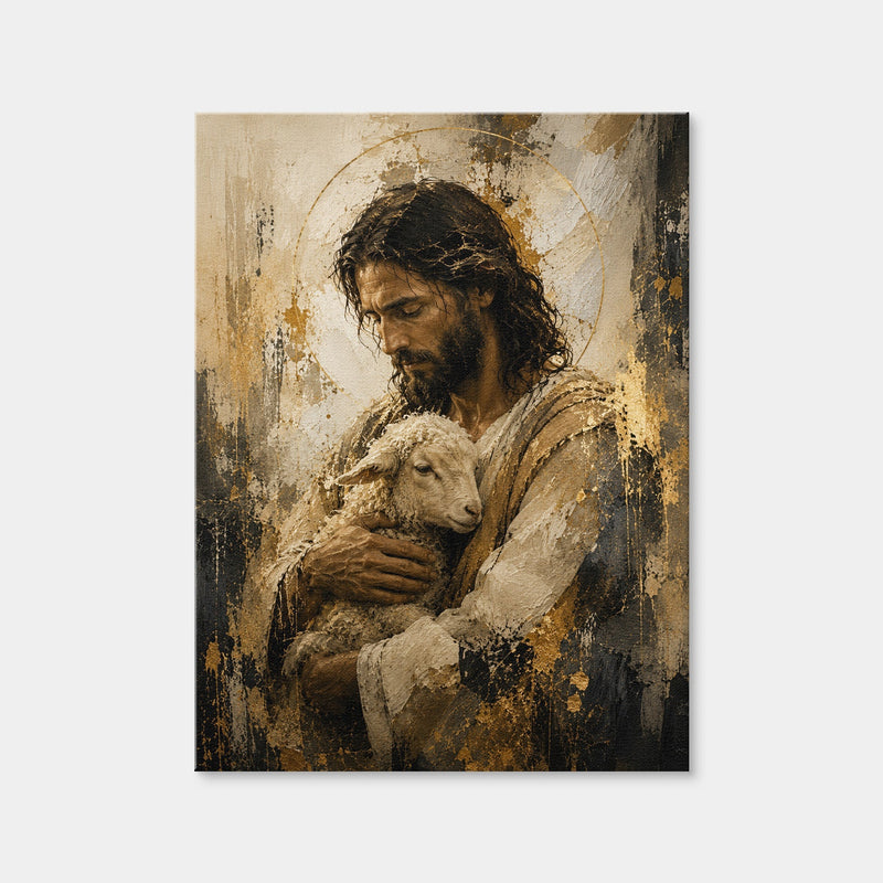 AUTO-MOCKUP WHITE | The Good Shepherd | 1 Piece | Gallery Wrap Canvas | group=3x4