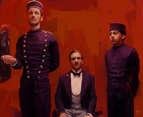The Grand Budapest Hotel Wall Art
