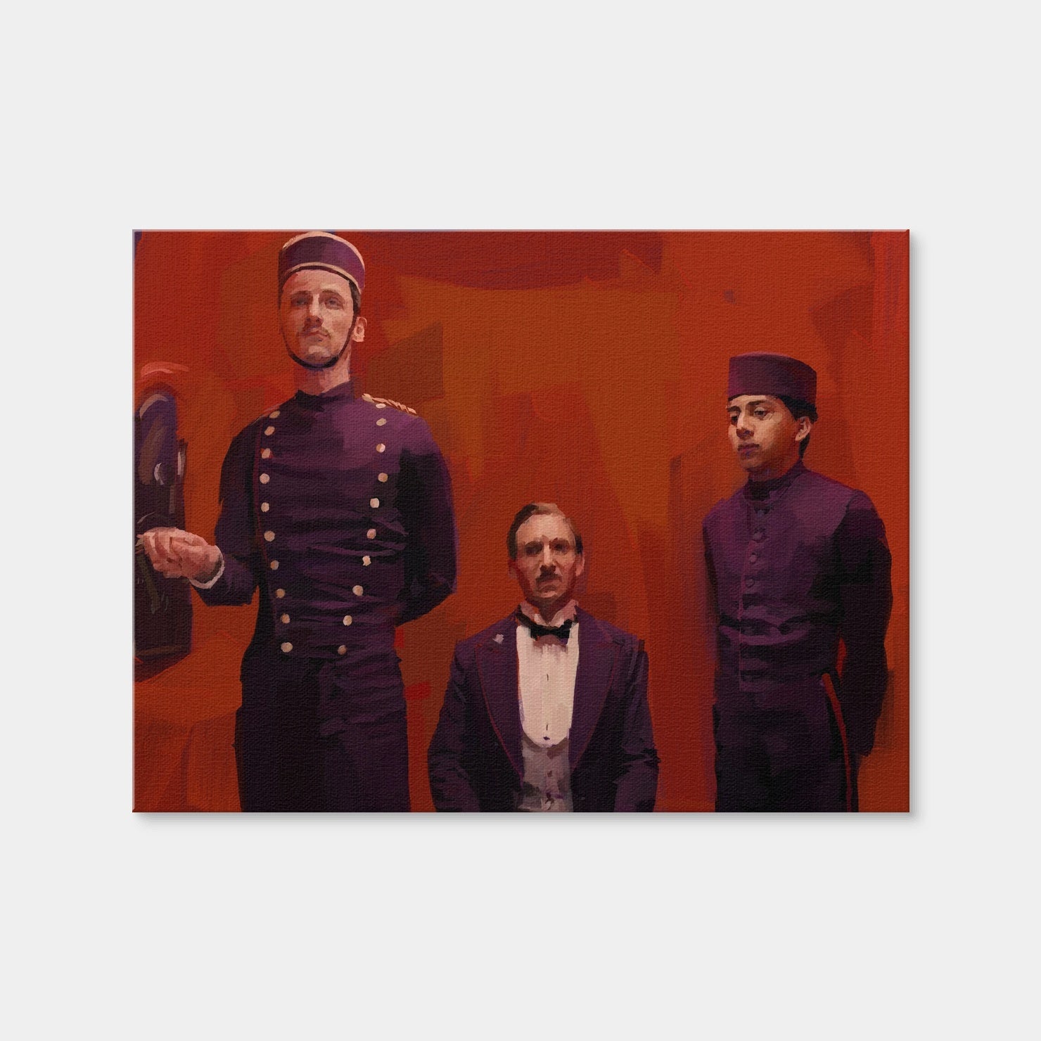 AUTO-MOCKUP WHITE | The Grand Budapest Hotel | 1 Piece | Gallery Wrap | group=4x3