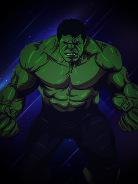 The Hulk Wall Art