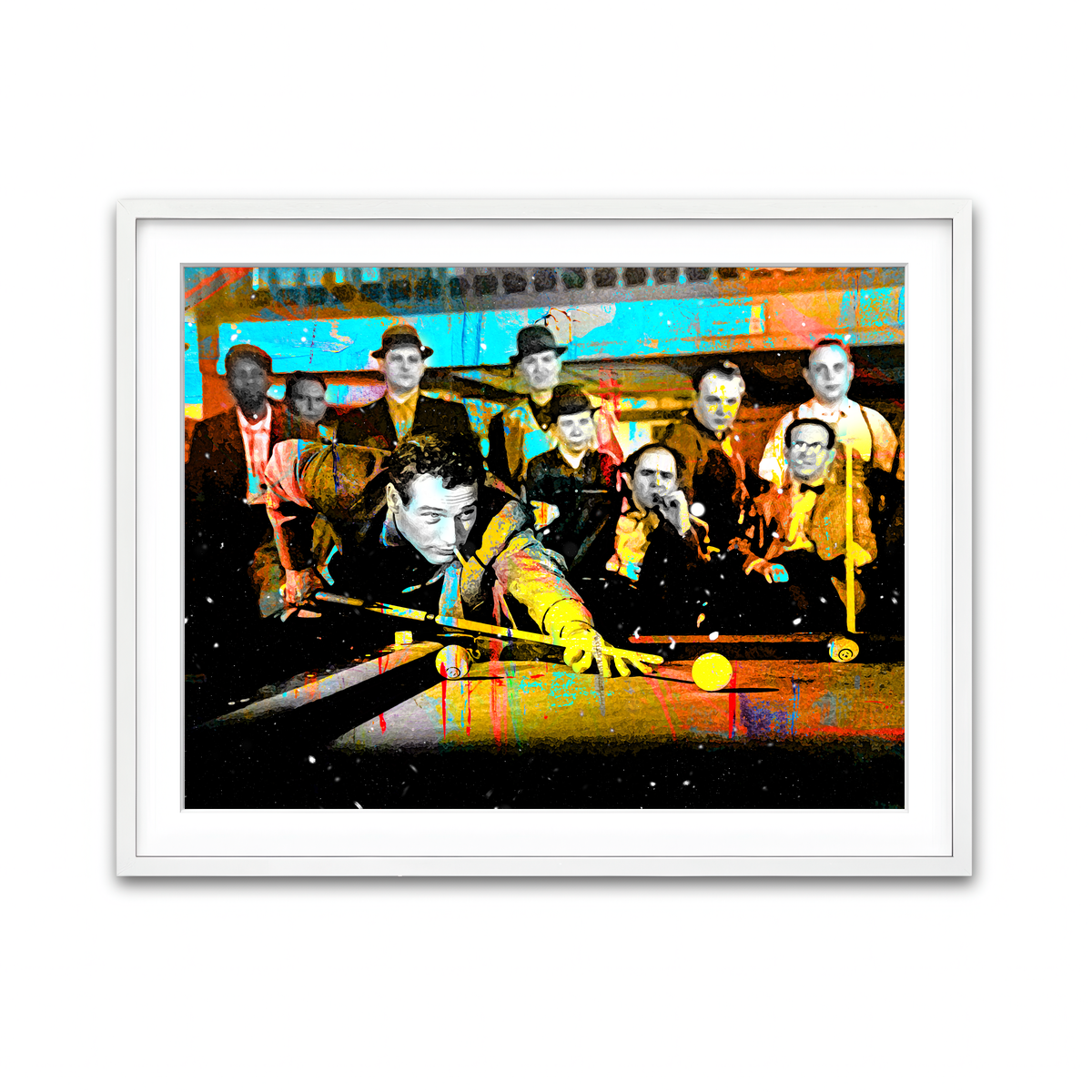 Framed Print 4x3 White