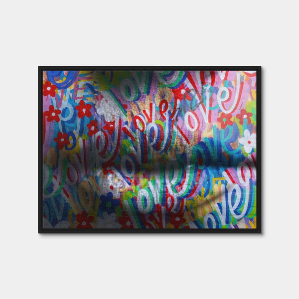The Kiss Wall Art — Framed Canvas Format preview