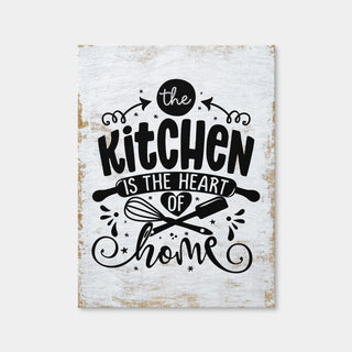 AUTO-MOCKUP WHITE | The Kitchen Is the Heart of the Home | 1 Piece | Gallery Wrap | group=3x4
