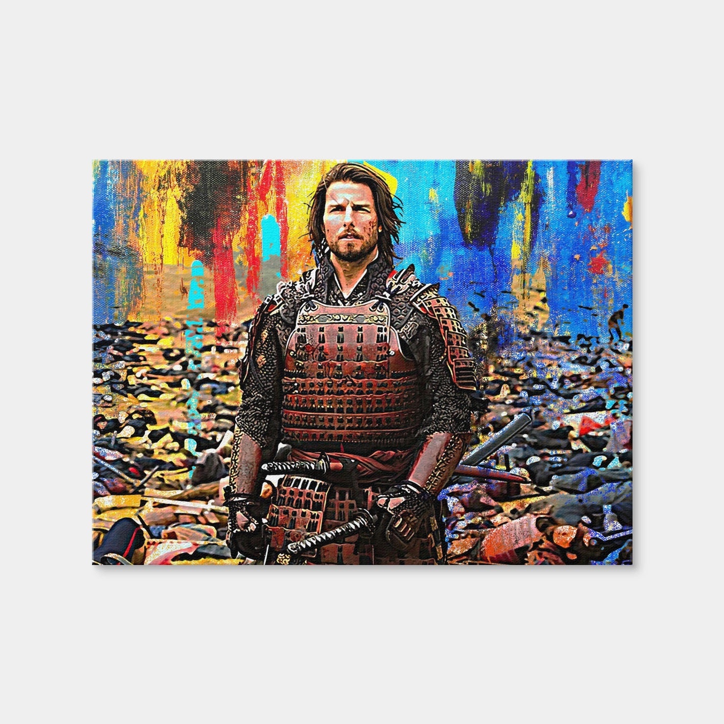 AUTO-MOCKUP WHITE | The Last Samurai | 1 Piece | Gallery Wrap | group=4x3