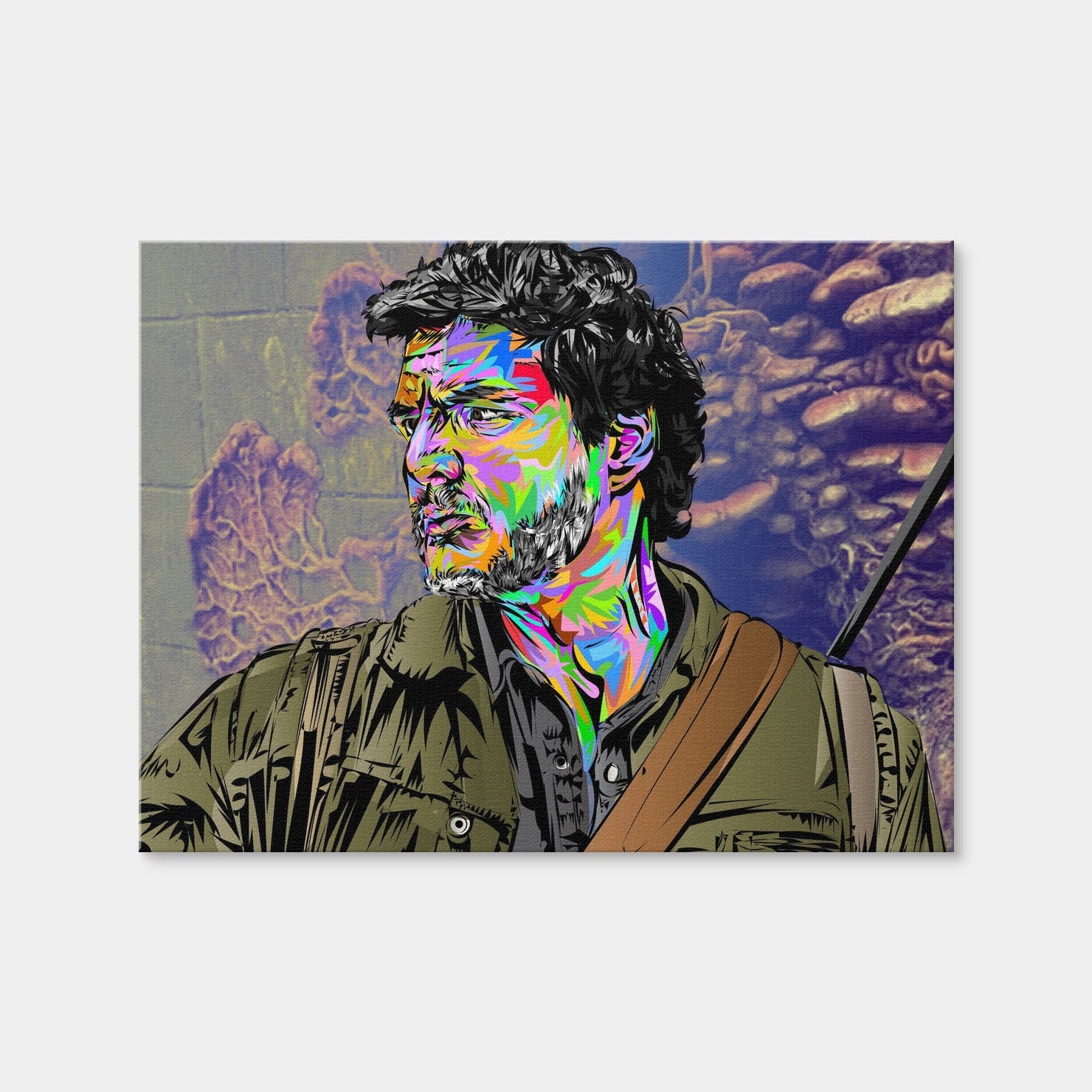 AUTO-MOCKUP WHITE | The Last of Us - Joel | 1 Piece | Gallery Wrap | group=4x3