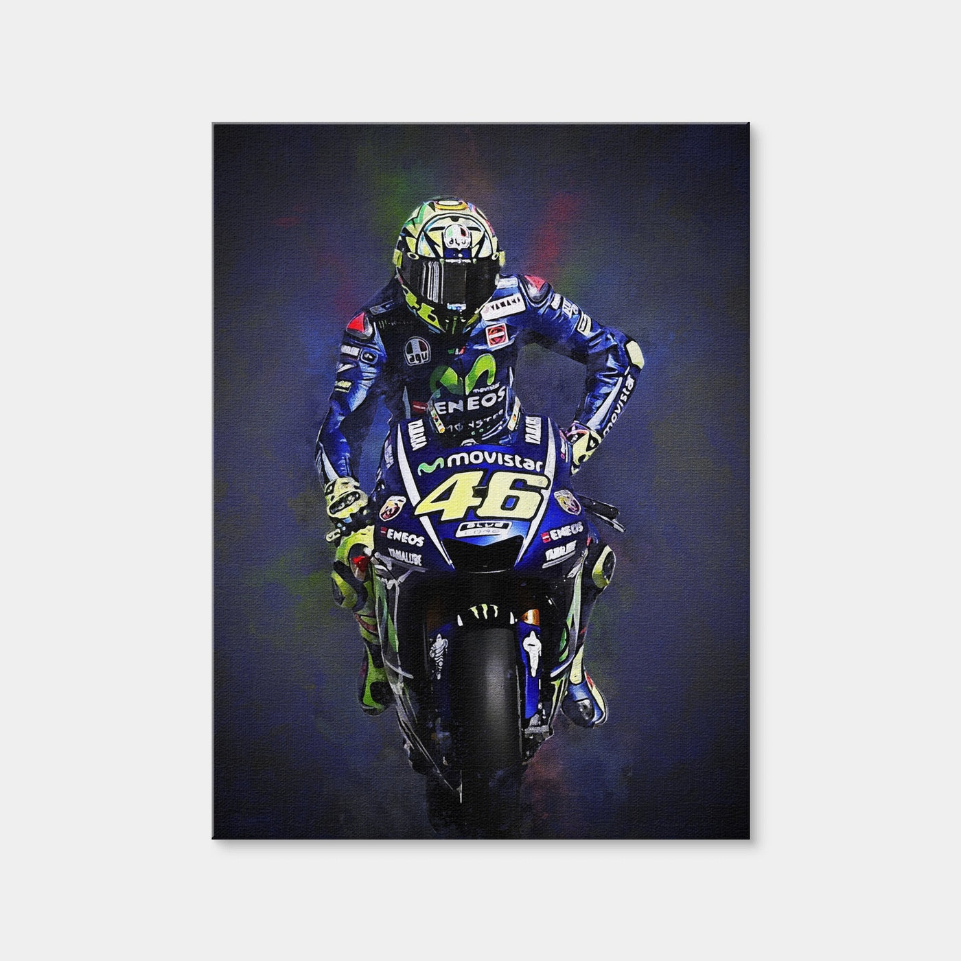 AUTO-MOCKUP WHITE | The Legend Racer | 1 Piece | Gallery Wrap Canvas | group=3x4