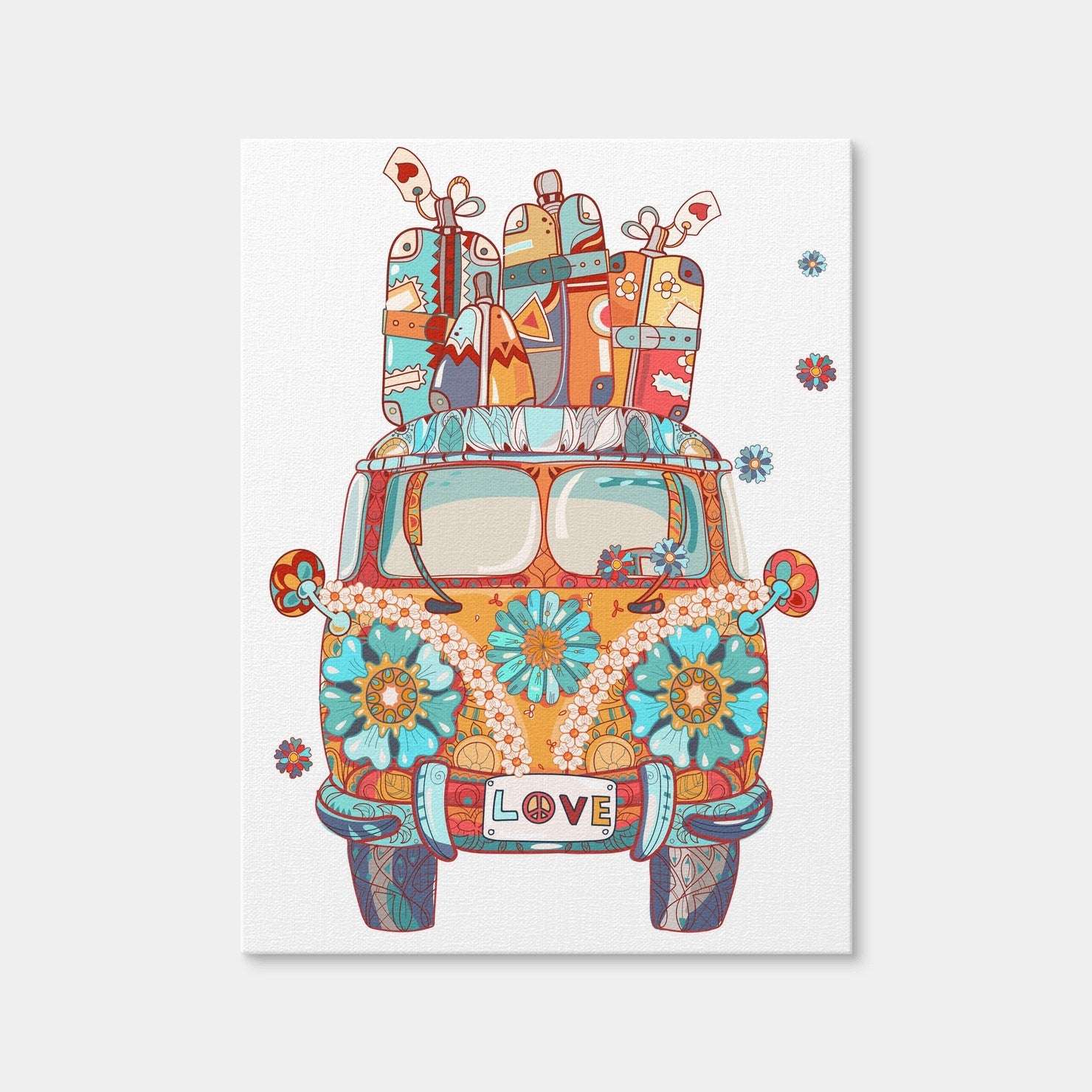 AUTO-MOCKUP WHITE | The Love Bus | 1 Piece | Gallery Wrap | group=3x4