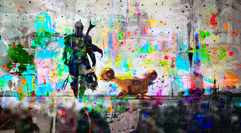 The Mandalorian Wall Art