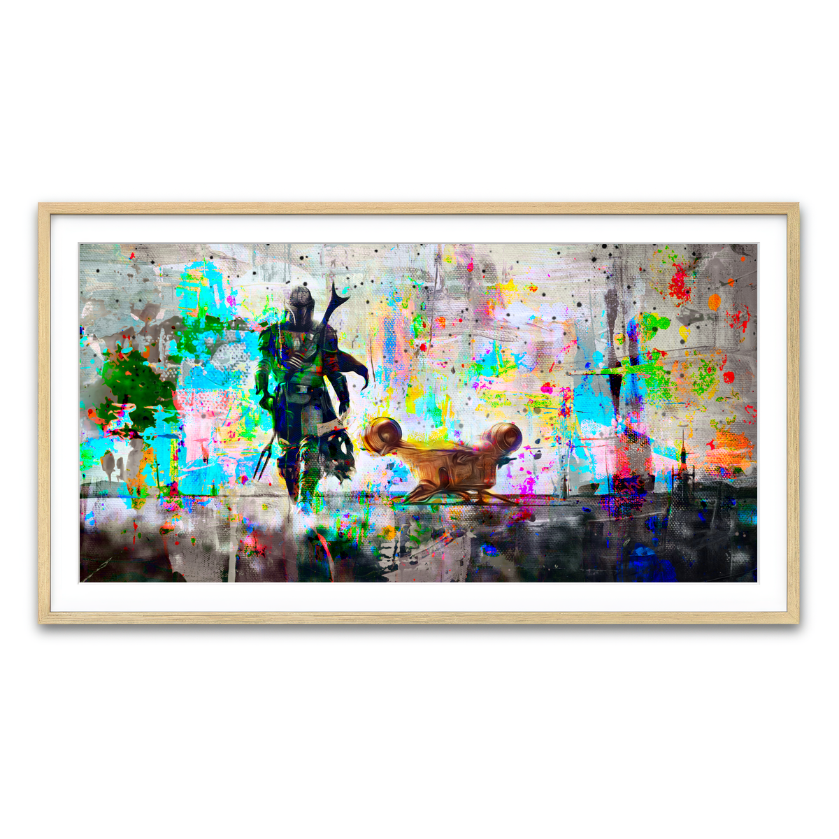 The Mandalorian Wall Art