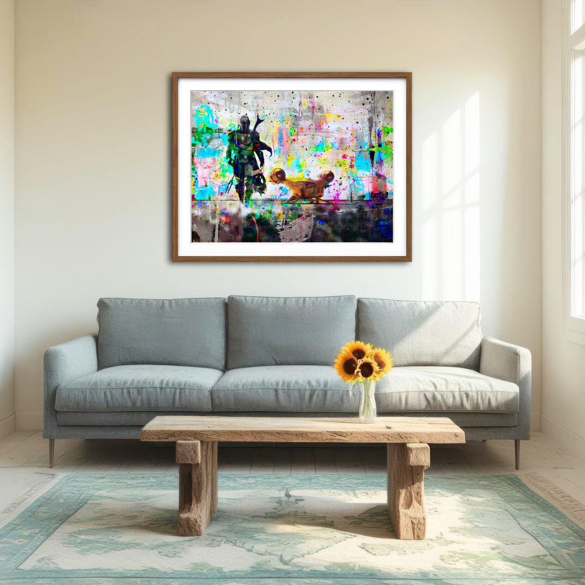 The Mandalorian Wall Art