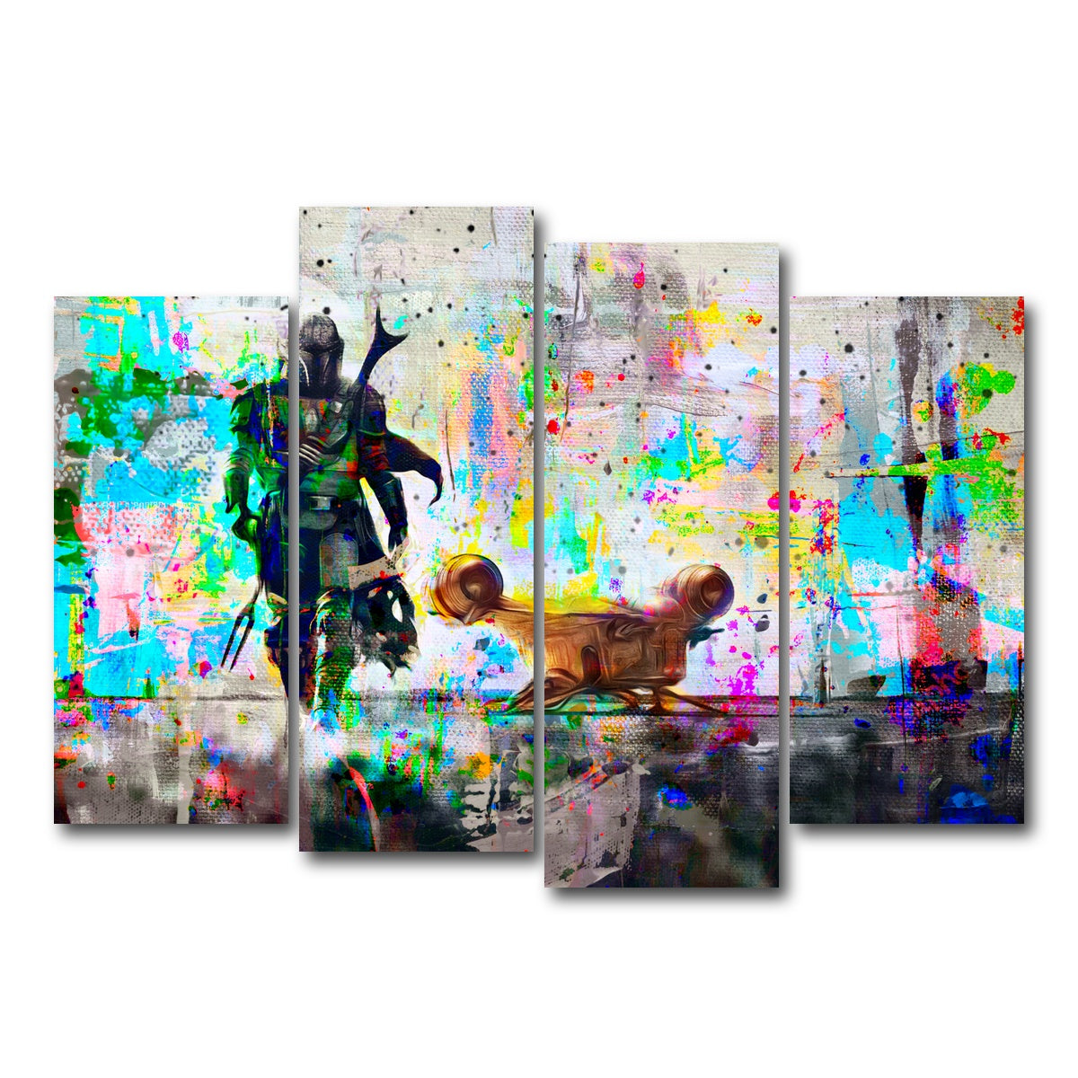 The Mandalorian Wall Art