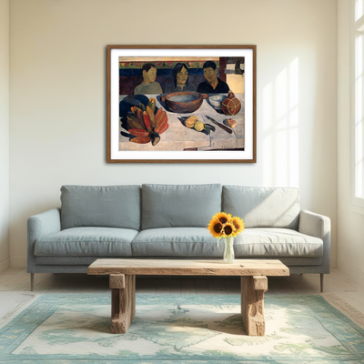 AUTO-MOCKUP ROOM | The Meal Wall Art