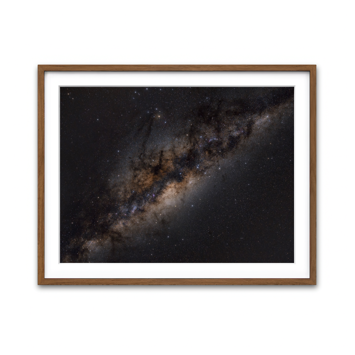 Framed Print 4x3 Walnut