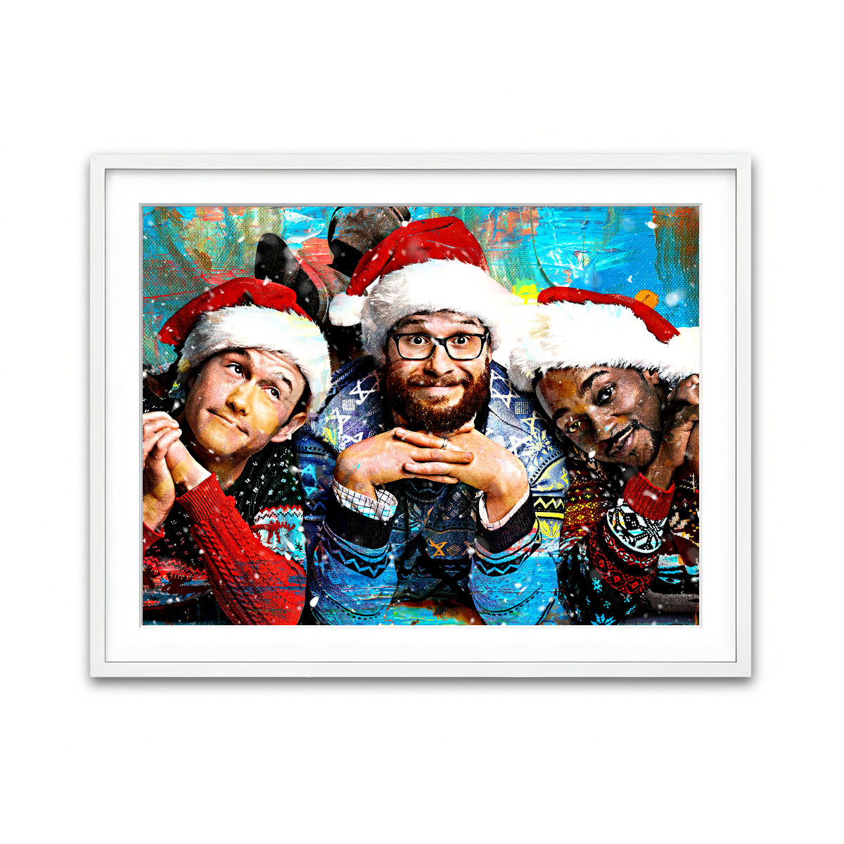 Framed Print 4x3 White