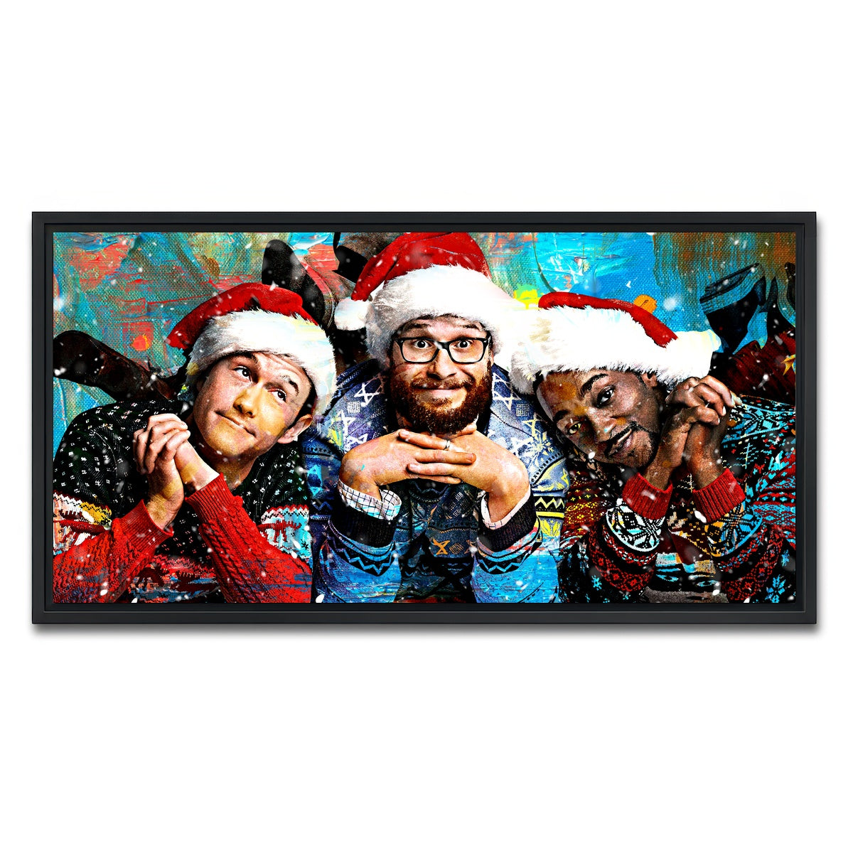 AUTO-MOCKUP WHITE | The Night Before | 1 Piece | Black Framed Canvas | group=2x1