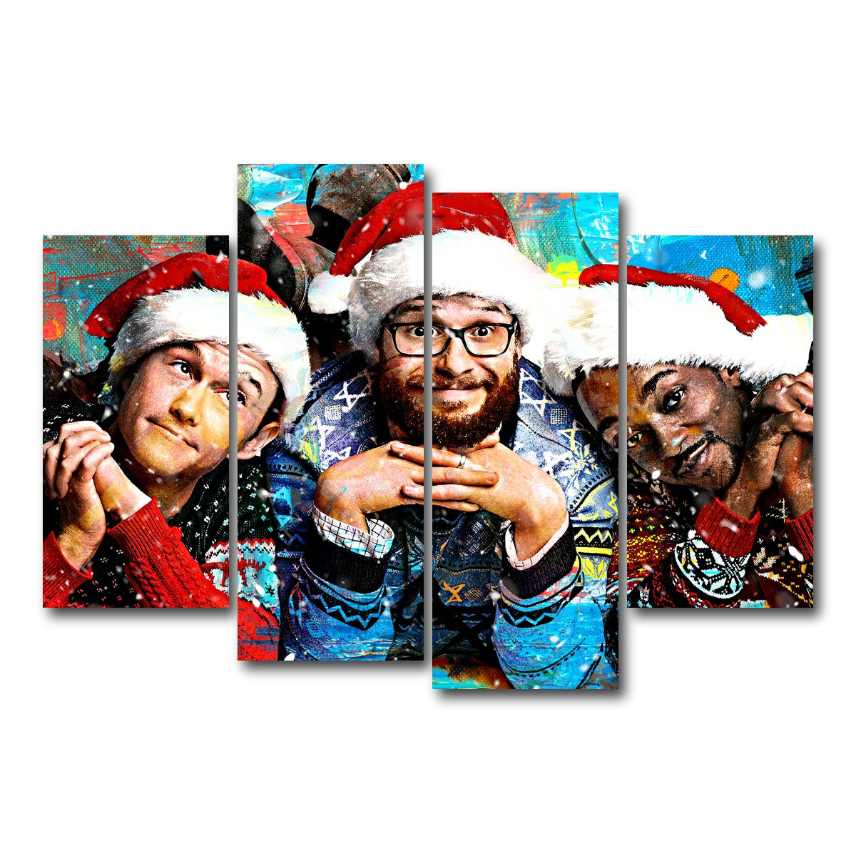 AUTO-MOCKUP WHITE | The Night Before | 4 Piece | Gallery Wrap Canvas | group=4_short