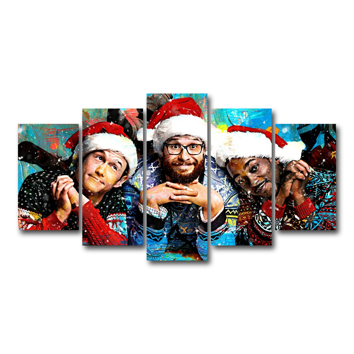 AUTO-MOCKUP WHITE | The Night Before | 5 Piece | Gallery Wrap Canvas | group=5_normal