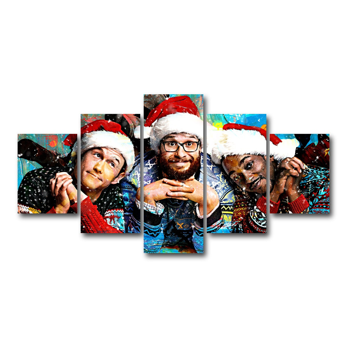 AUTO-MOCKUP WHITE | The Night Before | 5 Piece | Gallery Wrap Canvas | group=5_short