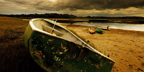 The Old Boat Wall Art