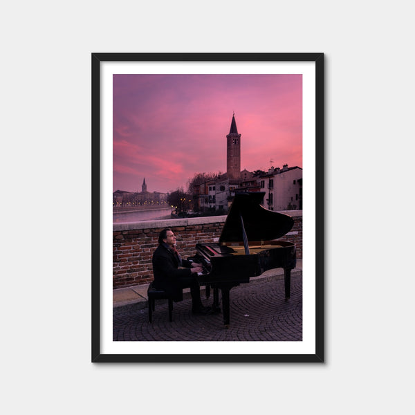 The Pianist Wall Art — Framed Print Format preview