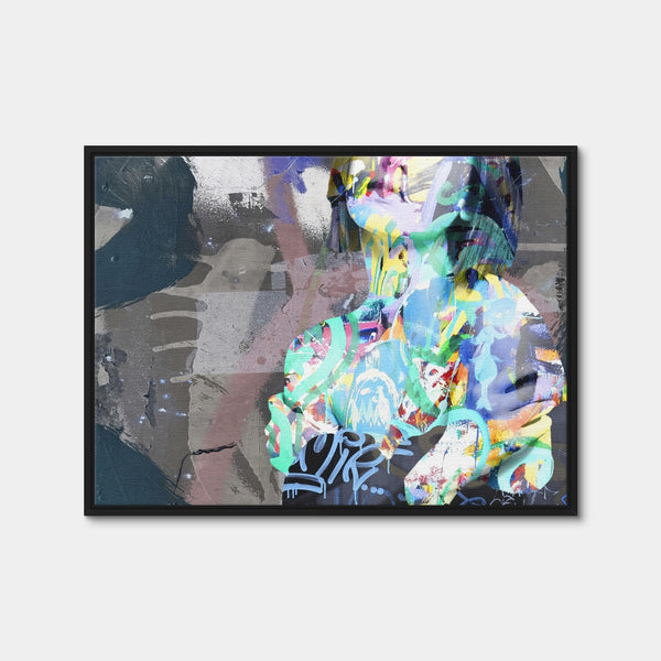 The Pose Wall Art — Framed Canvas Format preview