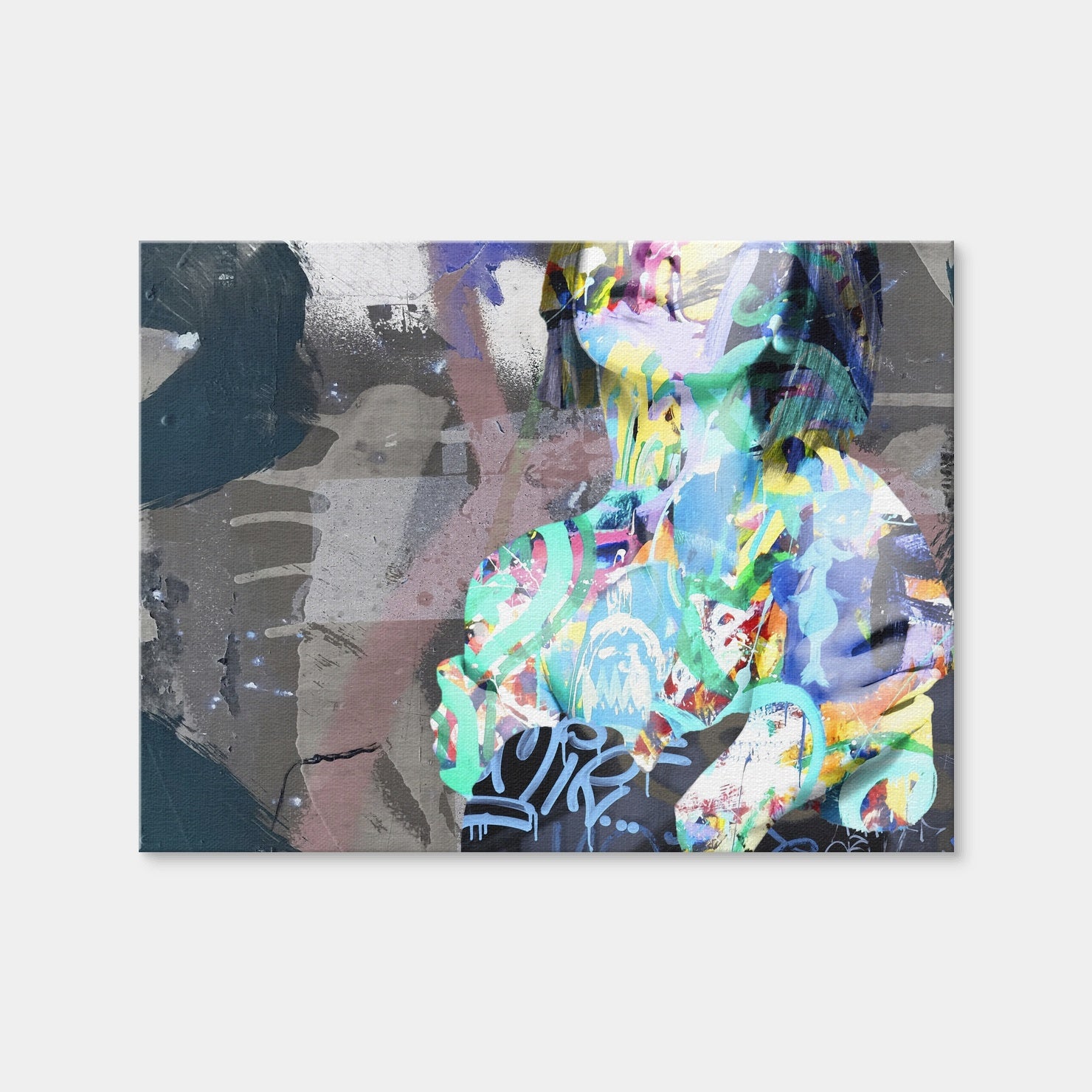 AUTO-MOCKUP WHITE | The Pose | 1 Piece | Gallery Wrap | group=4x3