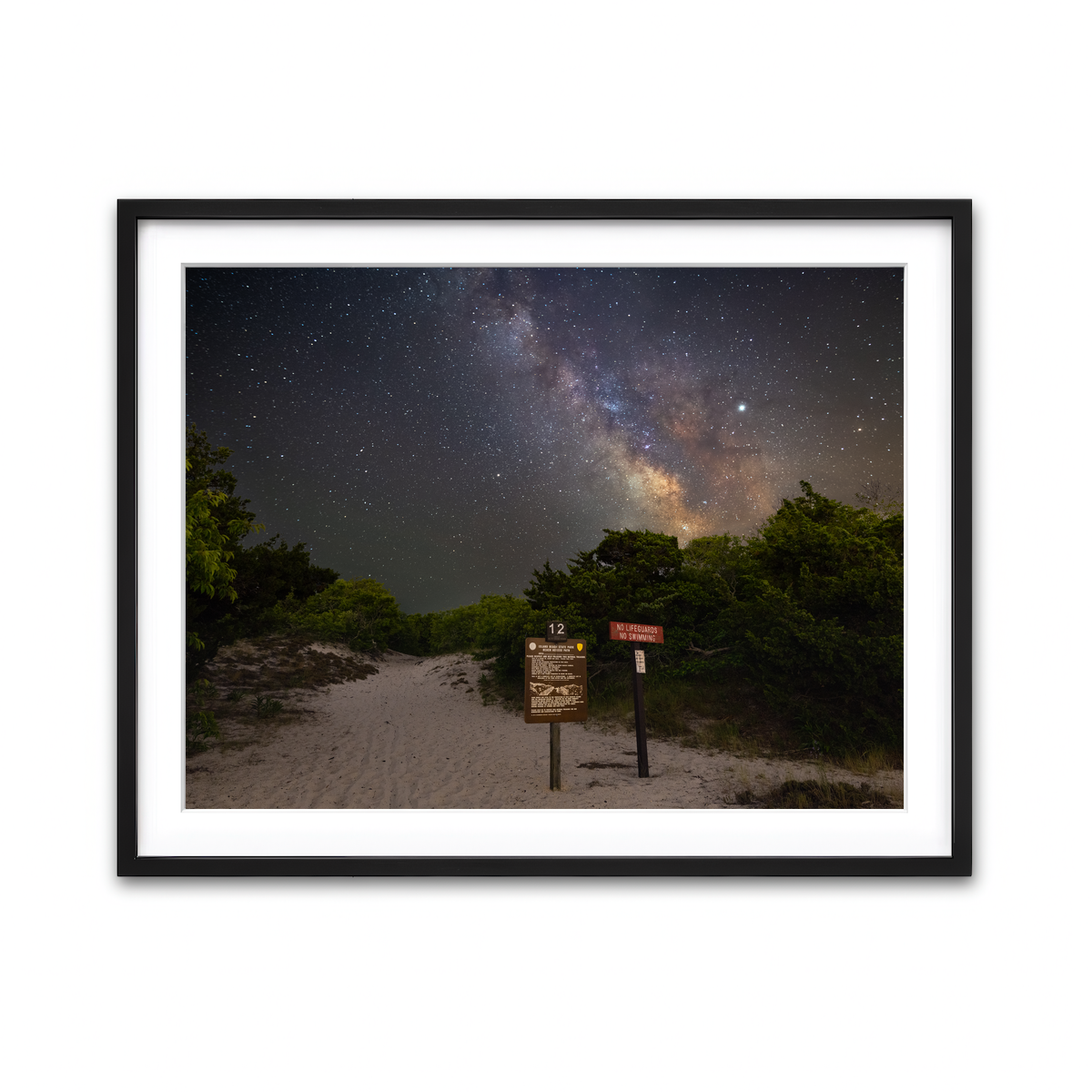 Framed Print 4x3 Black