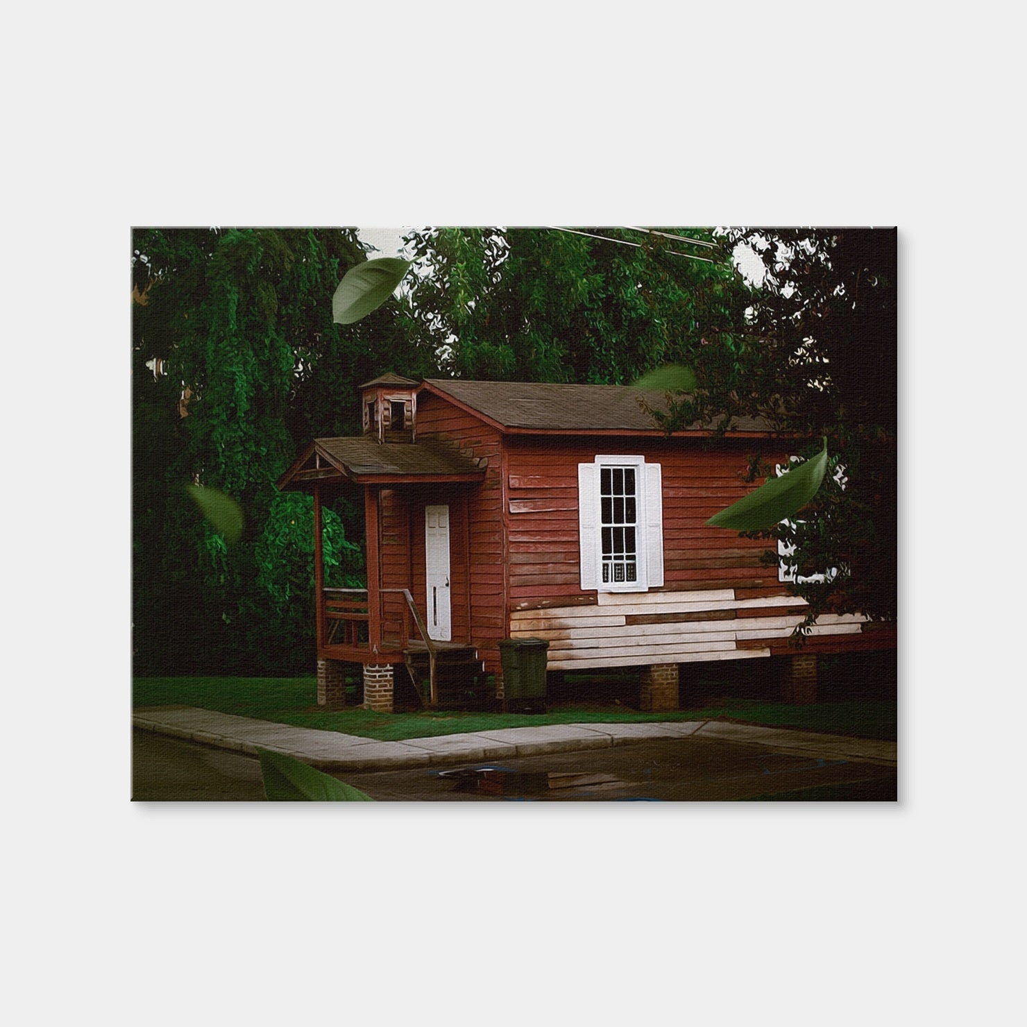 AUTO-MOCKUP WHITE | The Red House | 1 Piece | Gallery Wrap Canvas | group=4x3