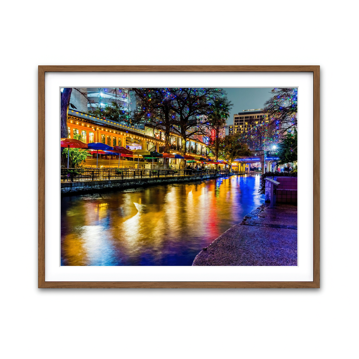 Framed Print 4x3 Walnut