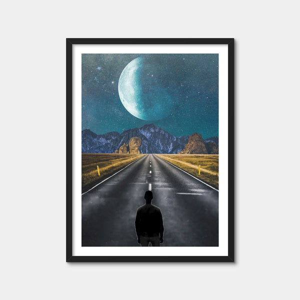 The Road Wall Art — Framed Print Format preview