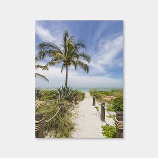 AUTO-MOCKUP WHITE | The Sandy Path to the Beach | 1 Piece | Gallery Wrap | group=3x4