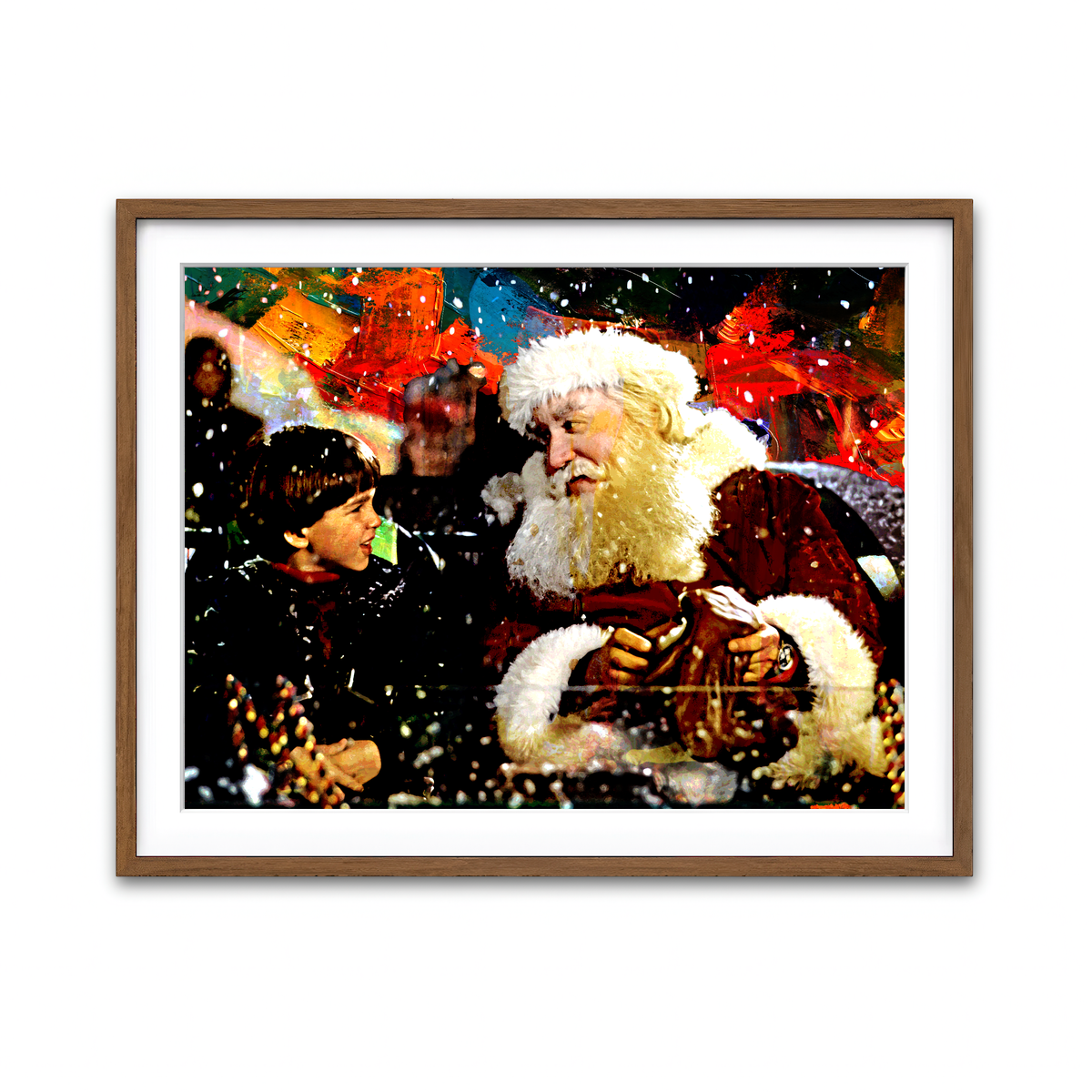 Framed Print 4x3 Walnut