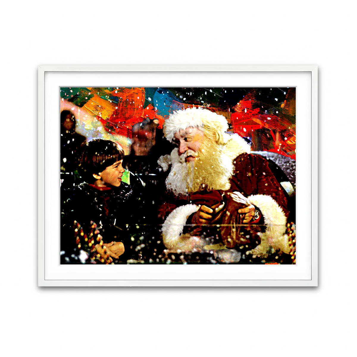 Framed Print 4x3 White