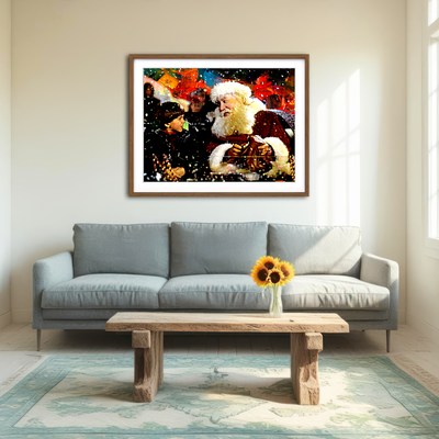 AUTO-MOCKUP ROOM | The Santa Clause Wall Art
