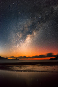 The Sea & Milky Way Wall Art