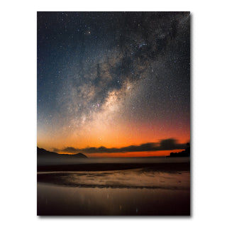 AUTO-MOCKUP WHITE | The Sea & Milky Way | 1 Piece | Gallery Wrap Canvas | group=3x4