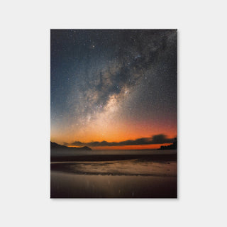 AUTO-MOCKUP WHITE | The Sea & Milky Way | 1 Piece | Gallery Wrap Canvas | group=3x4