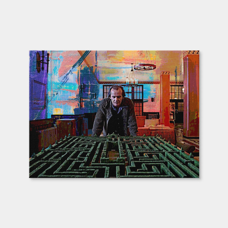 AUTO-MOCKUP WHITE | The Shining Hedge Maze | 1 Piece | Gallery Wrap | group=4x3