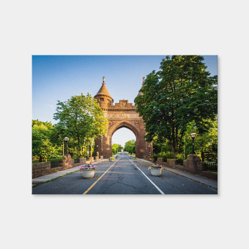 AUTO-MOCKUP WHITE | The Soldiers and Sailors Memorial Arch | 1 Piece | Gallery Wrap Canvas | group=4x3