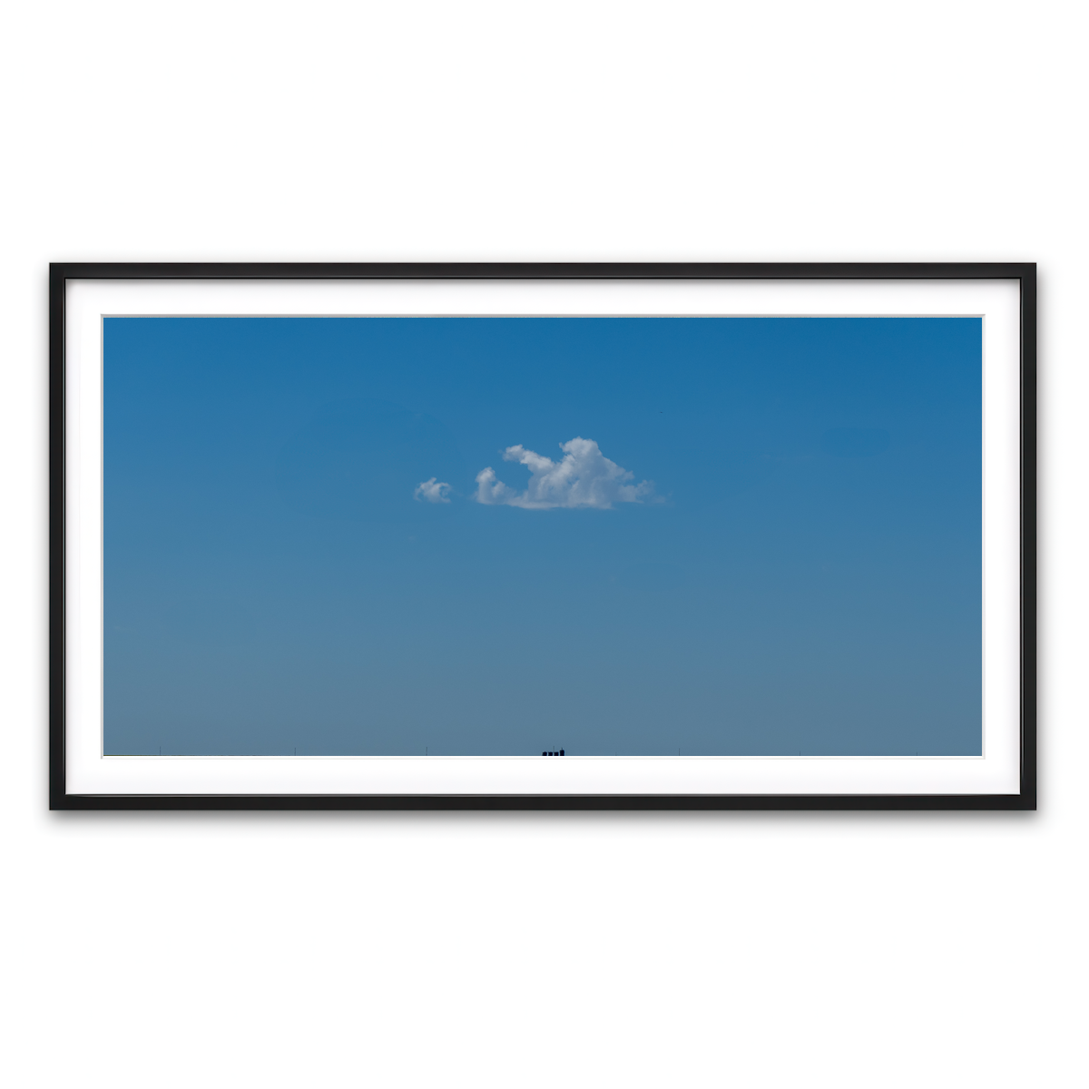 Framed Print 2x1 Black